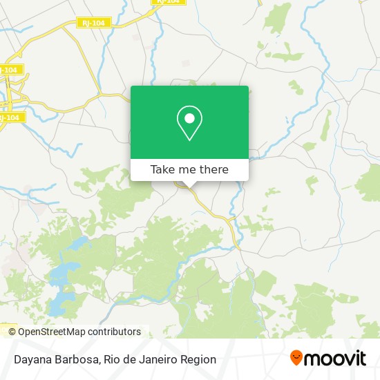 Dayana Barbosa map