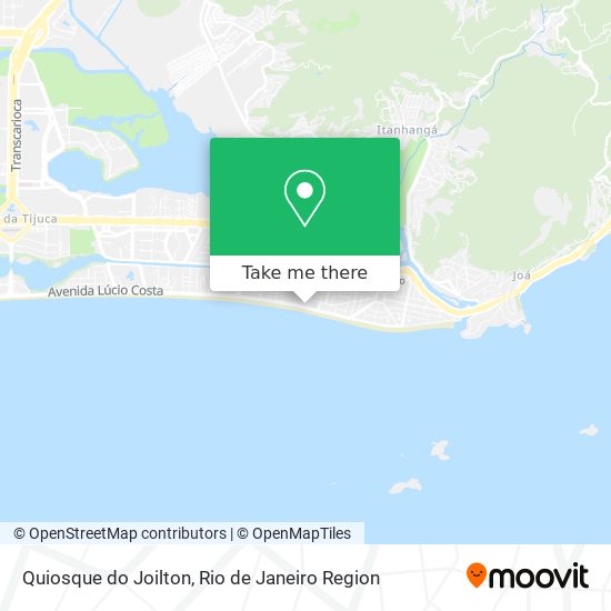 Mapa Quiosque do Joilton