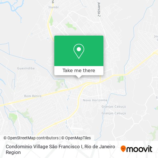 Condomínio Village São Francisco I map