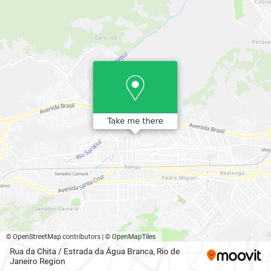 Rua da Chita / Estrada da Água Branca map