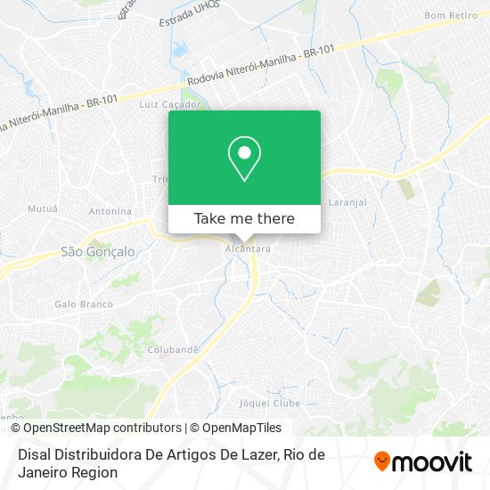 Disal Distribuidora De Artigos De Lazer map