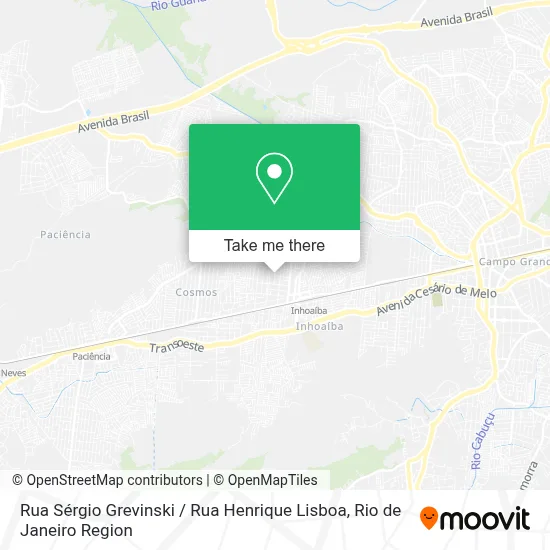Rua Sérgio Grevinski / Rua Henrique Lisboa map