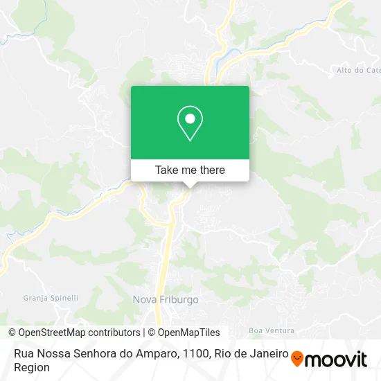Rua Nossa Senhora do Amparo, 1100 map