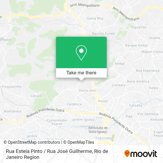 Rua Estela Pinto / Rua José Guilherme map