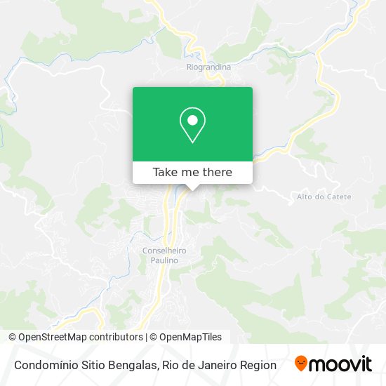 Condomínio Sitio Bengalas map