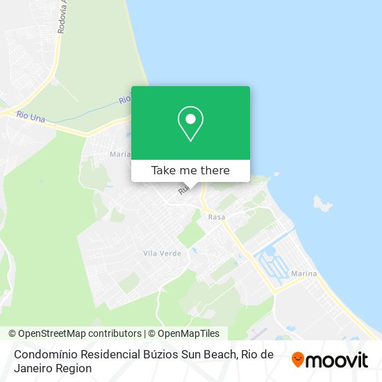 Condomínio Residencial Búzios Sun Beach map