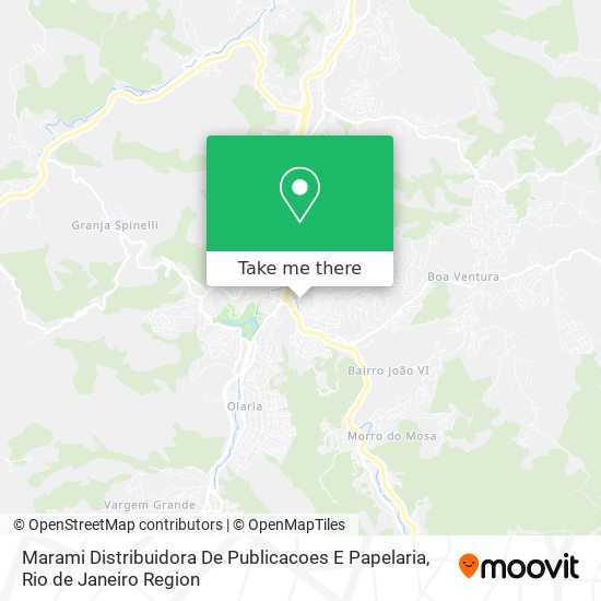 Marami Distribuidora De Publicacoes E Papelaria map