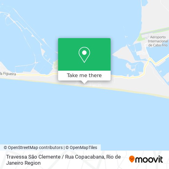 Travessa São Clemente / Rua Copacabana map