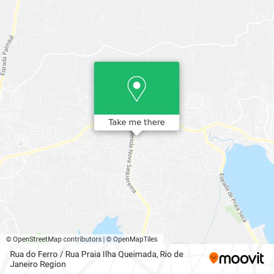 Rua do Ferro / Rua Praia Ilha Queimada map