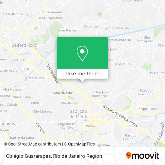 Colégio Guararapes map