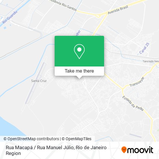 Rua Macapá / Rua Manuel Júlio map