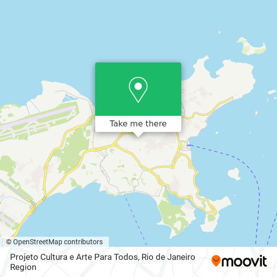 Mapa Projeto Cultura e Arte Para Todos