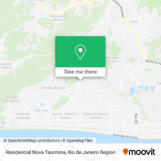 Residencial Nova Taormina map