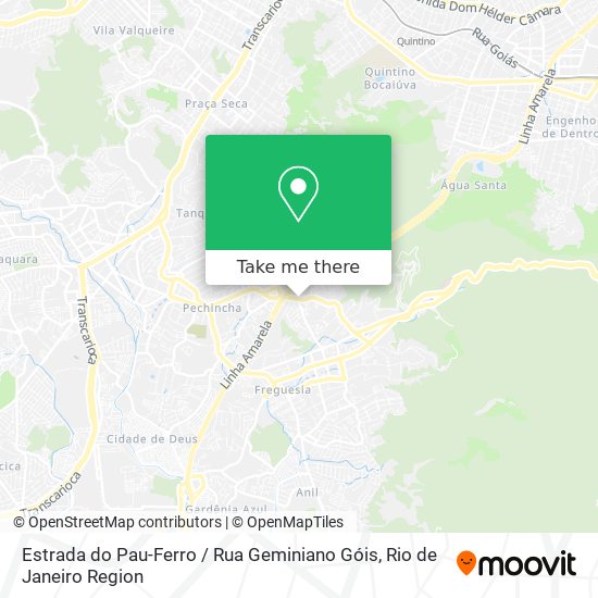 Estrada do Pau-Ferro / Rua Geminiano Góis map