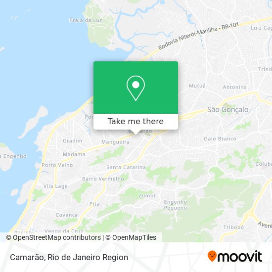 Camarão map