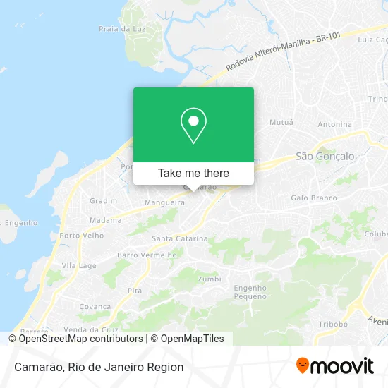 Camarão map