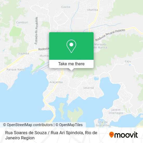 Rua Soares de Souza / Rua Ari Spindola map