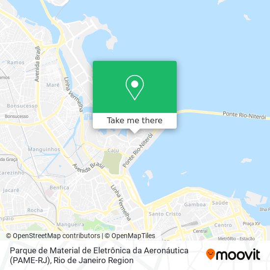 Parque de Material de Eletrônica da Aeronáutica (PAME-RJ) map