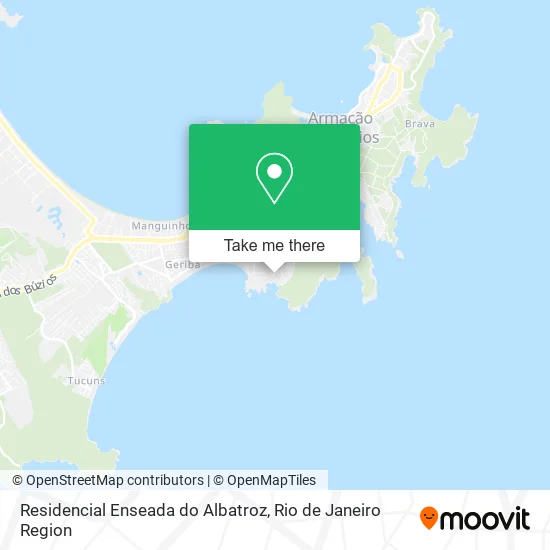 Residencial Enseada do Albatroz map
