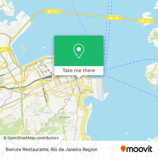 Beirute Restaurante map