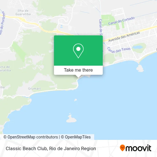 Classic Beach Club map