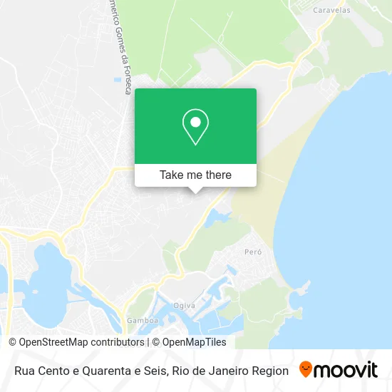 Rua Cento e Quarenta e Seis map