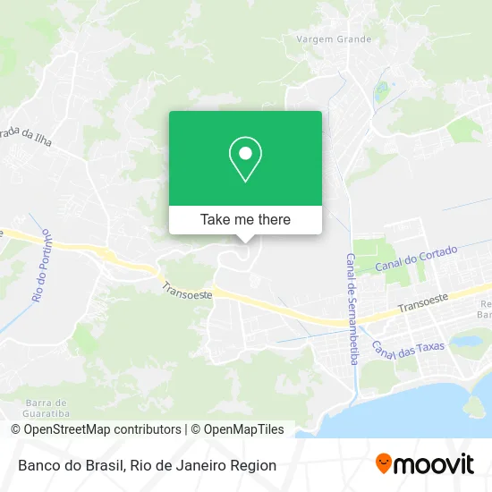Banco do Brasil map