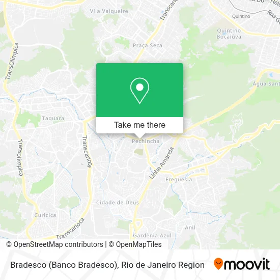 Bradesco (Banco Bradesco) map