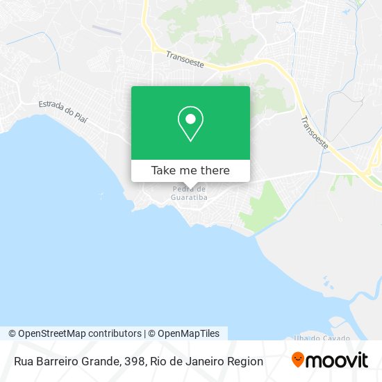 Rua Barreiro Grande, 398 map