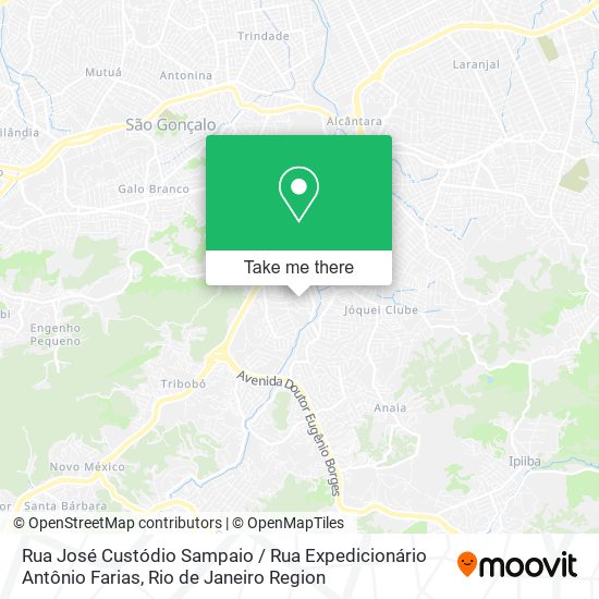 Rua José Custódio Sampaio / Rua Expedicionário Antônio Farias map