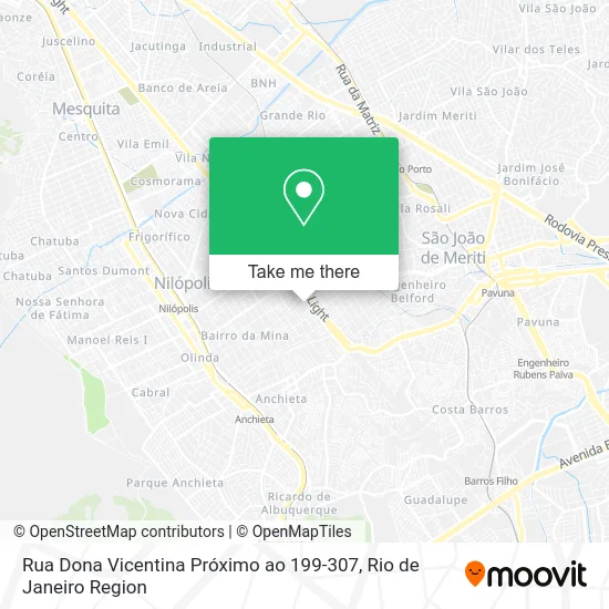 Rua Dona Vicentina Próximo ao 199-307 map