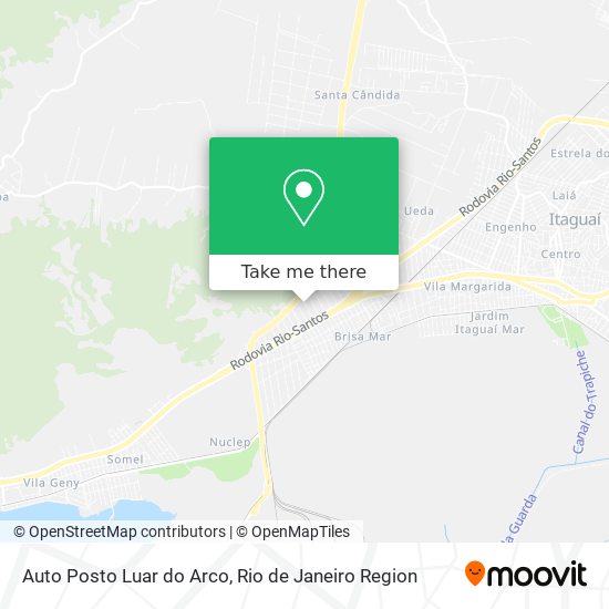 Auto Posto Luar do Arco map