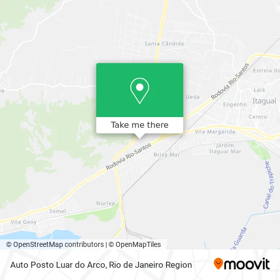 Auto Posto Luar do Arco map