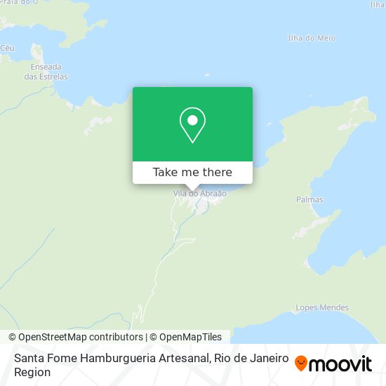 Santa Fome Hamburgueria Artesanal map