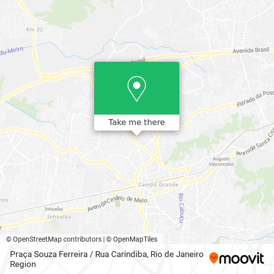 Praça Souza Ferreira / Rua Carindiba map