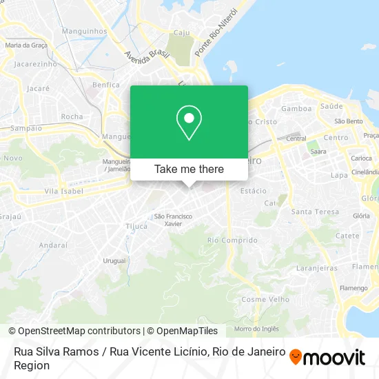 Rua Silva Ramos / Rua Vicente Licínio map