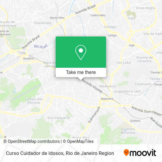 Curso Cuidador de Idosos map