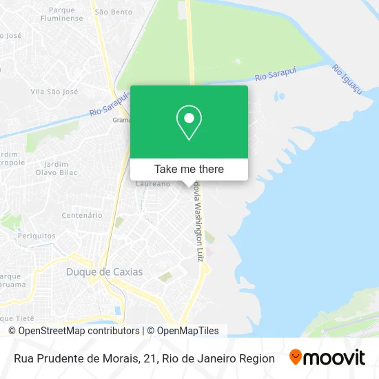 Rua Prudente de Morais, 21 map
