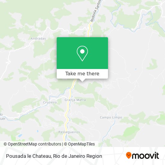 Pousada le Chateau map