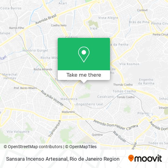 Sansara Incenso Artesanal map