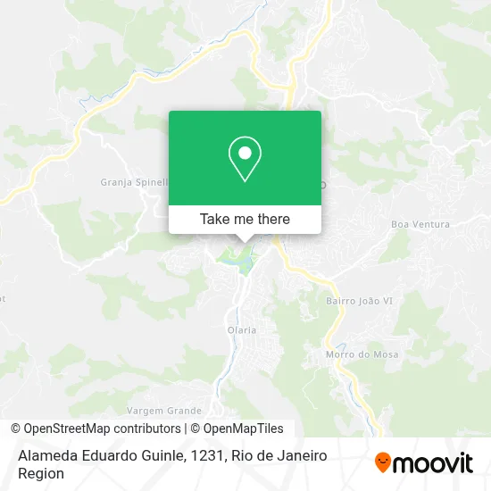 Alameda Eduardo Guinle, 1231 map