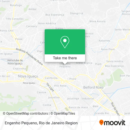 Engenho Pequeno map