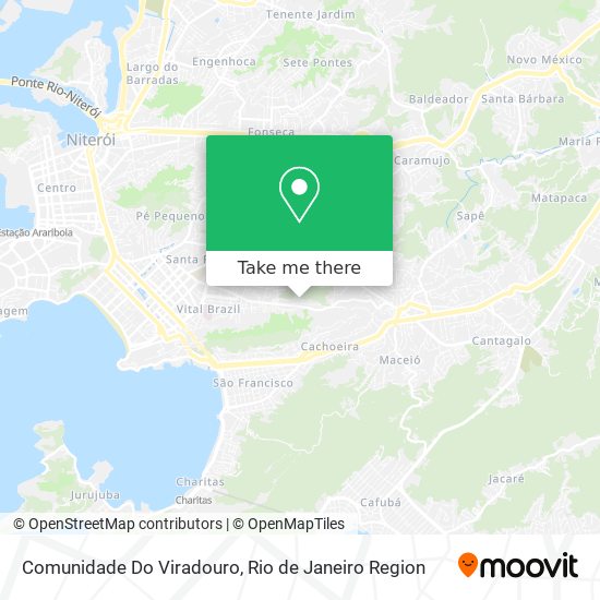 Comunidade Do Viradouro map