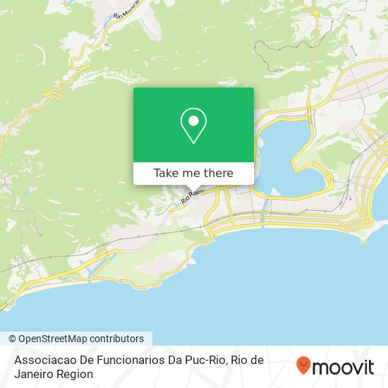 Mapa Associacao De Funcionarios Da Puc-Rio