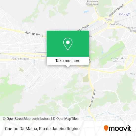 Campo Da Malha map