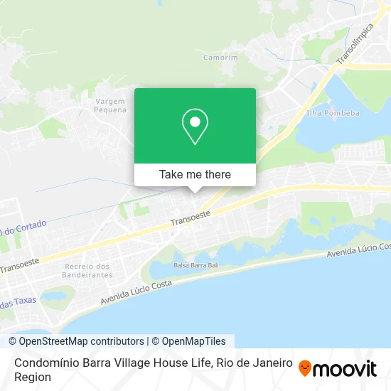 Condomínio Barra Village House Life map