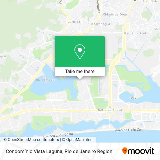 Condomínio Vista Laguna map