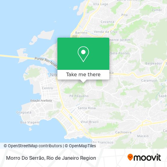 Morro Do Serrão map