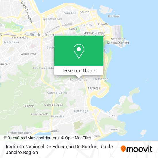 Mapa Instituto Nacional De Educação De Surdos