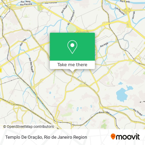 Mapa Templo De Oração